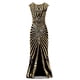 thumbnail image 3 of Vestido largo ajustado con dobladillo de cola de pez y lentejuelas para fiestas de noche, reuniones anuales, banquetes de alta gama, vestido de cóctel, 3 of 5