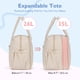 thumbnail image 2 of Bolsa de pañales MoMmore expandible para 2 niños o gemelos, color beige, 2 of 6