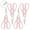 pink, variant on FACEGA 4Pcs Scissors All Purpose,Opening A Bottle Cap 7.7" Adult Scissors,Cold Walnuts Sewing Scissors,Pink