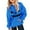 Blue, variant on Coerni Kids Hoodies Pullover Teen Girls Boys Cute Pumpkin Graphic Shirts Long Sleeve Oversized Sweatshirt Loose Fit Preppy Clothes