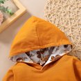 thumbnail image 4 of Tiny Cutey Toddler Baby Girl Hoodie Sweatsuit Outfits Winter Long Sleeve Top Pants Headband Clothes Set, 4 of 7