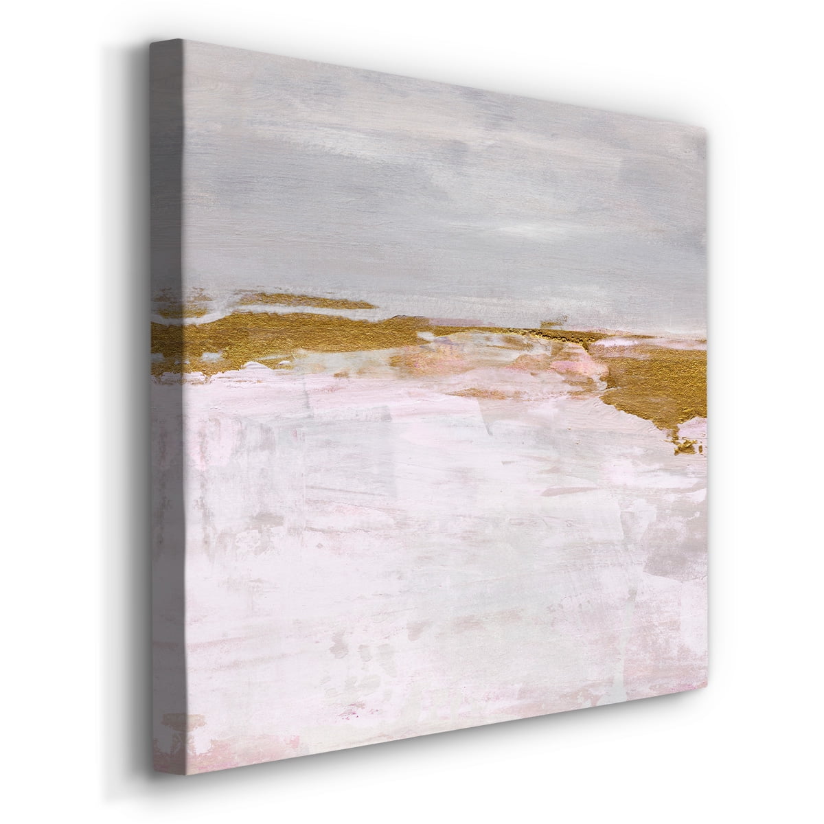 Wexford Home Magenta Skyline II-Premium Gallery Wrapped Canvas, 40" x 40" - Ready to Hang