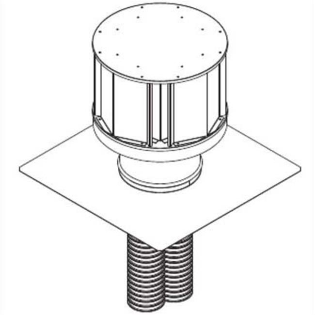 Direct Vent Insert Kit with Two 30 in. Liners, Plus Term Cap Components