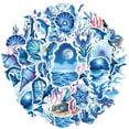 thumbnail image 2 of 35pcs-50pcs Aquatic Stickers Kids Stickers Nautical Stationery Stickers Ocean Animal Stickers for Laptops Suitcase Refrigerator, 2 of 9