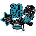 thumbnail image 2 of 1 Set Graduation Decoration Class of 2026 Congrats Grad Centerpiece Sticks 2026 Graduation Table Decor Toppers for College Congrats Home Decor Holiday Decor Event Decoration for Wedding Decoration, 2 of 6