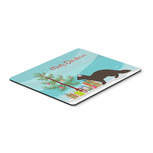 ""Caroline'S Treasures Sable Marten Christmas Mouse & Hot Pad O Salvamanteles 7.75"""" X 9.25"""" Multicolor (Bb9236Mp)""