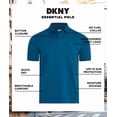 thumbnail image 2 of Camisa DKNY de Algodón Suave con Corte Moderno y Secado Rápido en Azul Marino, 2 of 6