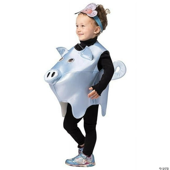 Rasta Imposta Toddler Piggy Bank Costume - Size 3T-4T - Blue