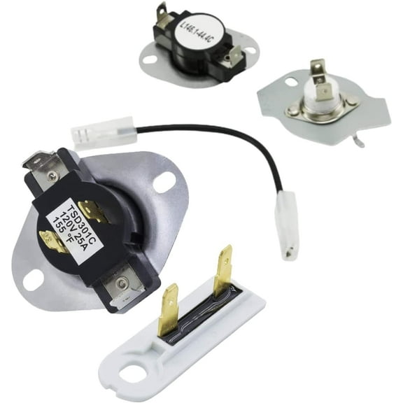 Scaroo W10480709 & 3392519, 3387134 Dryer Thermostat Fuse Kit For Whirlpool
