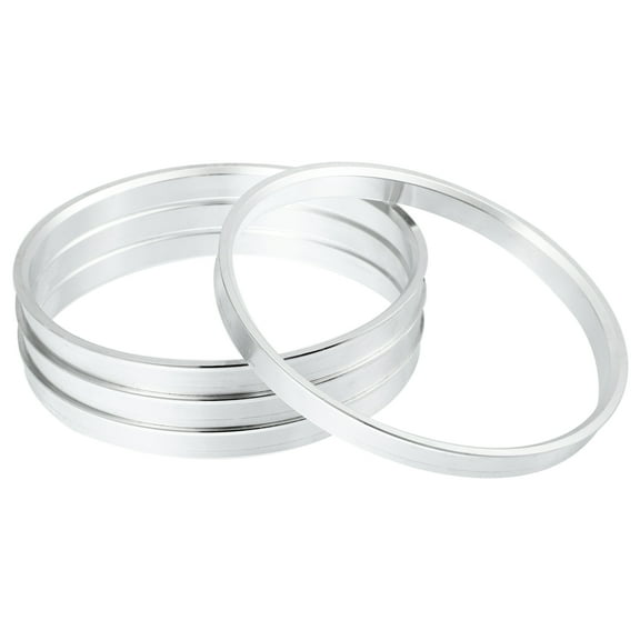 Unique Bargains 4pcs OD 112mm to ID 106mm Aluminium Alloy Car Hub Centric Rings Wheel Bore Center Spacer