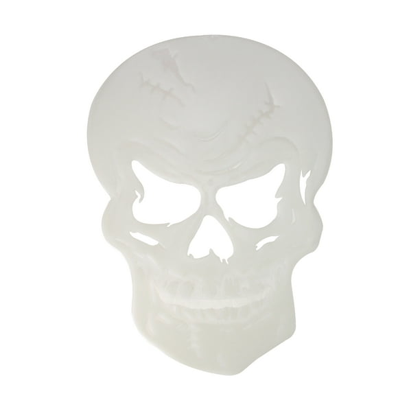 CC Christmas Decor Club Pack de 72 Blanc Effrayant Suspendu Squelette Crâne Décorations Halloween 14"