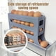 thumbnail image 5 of Estante de Almacenamiento de Huevos de Cuatro Capas, Dispensador Automático de Huevos de 4 Capas, Organizador Automático de Huevos para Nevera, Dispensador de Huevos para Refrigerador, 5 of 5