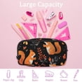 thumbnail image 4 of MUOOUM Pencil Case, Cute Squirrel Bird in Forest Pattern Large Capacity Pencil Pouch Stationery Pen Bag, 4 of 7
