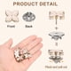 thumbnail image 3 of 10 juegos de botones de broche, botones sin coser de 11.5 mm, broches desmontables para ropa, abrigo (beige), 3 of 7