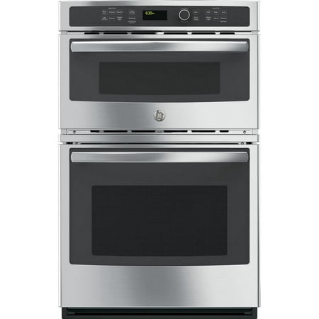 PK7800SKSS 27 Built-in Combination Double Wall Oven/Microwave 4.3 cu. ft. Oven Capacity 1.7 cu. ft. Microwave Capacity Steam Self-clean option True European Convection & Touch (Best Oven Microwave Combination Wall Oven)