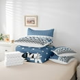 thumbnail image 6 of Manfei Bohemian Aztec Twin Bedding Sets 7-Piece for Teens Boys Girls,Polka Dots Bedding Comforter Set Microfiber,Hippie Tribal Breathable Sheet Sets,Ultra Soft Home Decor,Reversible, 6 of 8