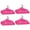 Pink, variant on vidaXL Clothes Hanger Set Anti-Slip Velvet Coat Hanger Clothes Organizer Rack
