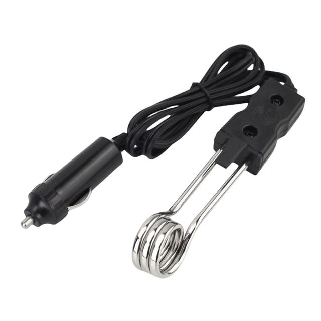 Calentador Caliente Instantáneo Mini Eléctrico para Coche Electrónico Té 12V 24V 120W Alta Duradero Y