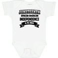thumbnail image 3 of Inktastic African American Independence Juneteenth Boys or Girls Baby Bodysuit, 3 of 5