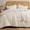 Cannoli Cream-Twin, variant on Indigo Queen Waffle Weave Comforter Set All Season Bedding