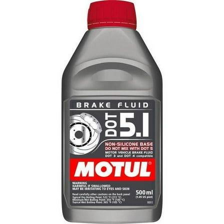 Motul DOT 5.1 Synthetic Brake Fluid  - 500ml