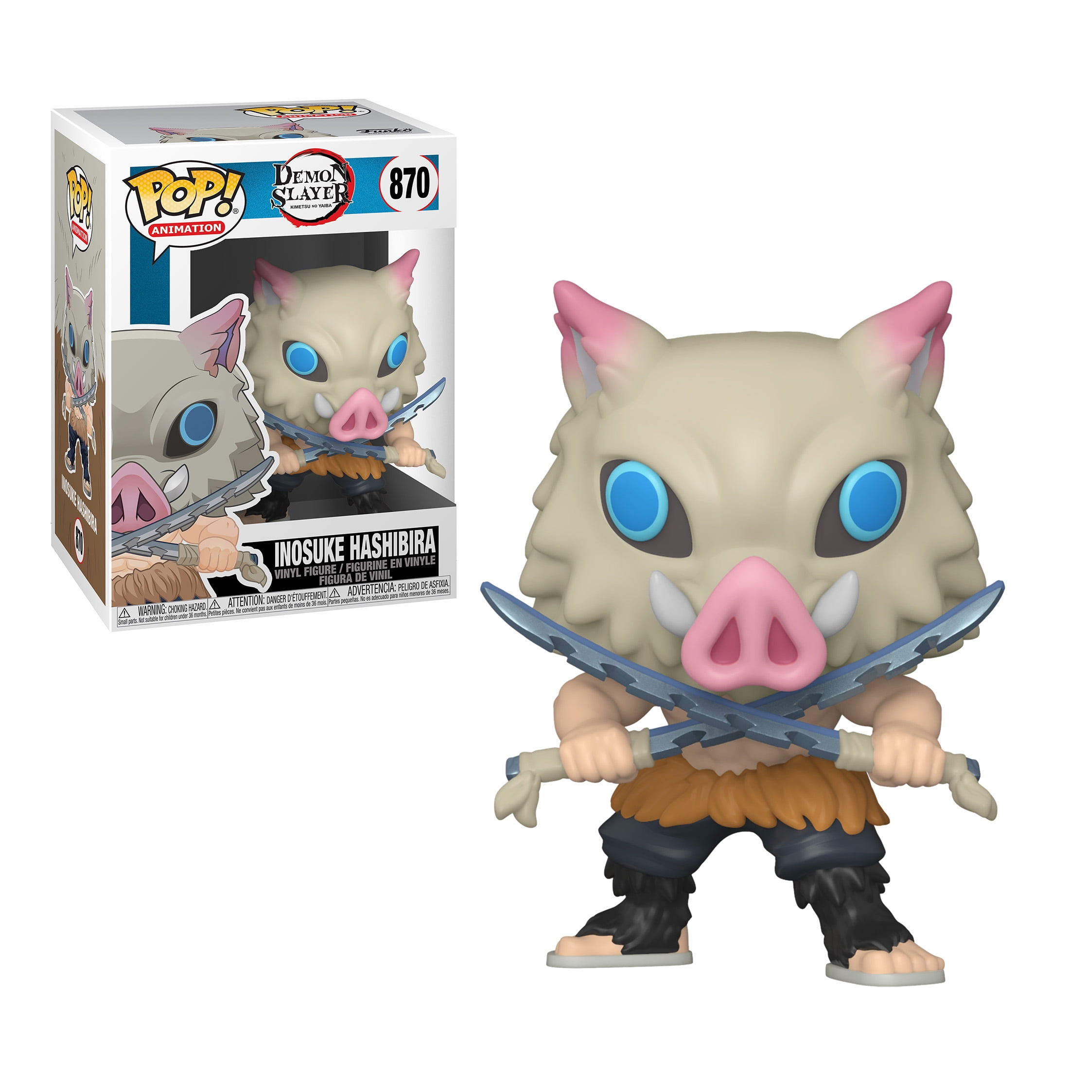 POP! Animation - Demon Slayer - Inosuke Hashibira: Figurines Manga chez  Funko