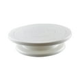 thumbnail image 4 of Cake Turntable Rotation Platform Silent Bearing Easy to Clean Cake Display Round White, 4 of 8