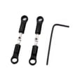 thumbnail image 3 of SUTENGDA 2 Pieces RC Car Steering Tie Rod Sturdy Accessory for 16101 16102 16103 1/16, 3 of 9
