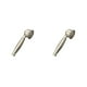 thumbnail image 2 of Naiovety Cabezal de ducha de baño, rociador de grifo de baño portátil, accesorio de Hardware de alta presión, duchas de mano resistentes al Cabezal de ducha cepillado 2piezas, 2 of 6