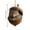 H, variant on Forest Animal Acorn Ornaments 3D, Detailed Woodland Creature Figurines in Acorn Shell, Shatterproof Resin Christmas Tree Ornaments, Unique Animal Lover Gift Idea, Christmas Decor Set, A
