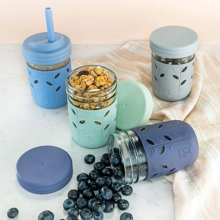 Kids and Toddler Cups - Spill Proof Smoothie Snack Cups with Leak