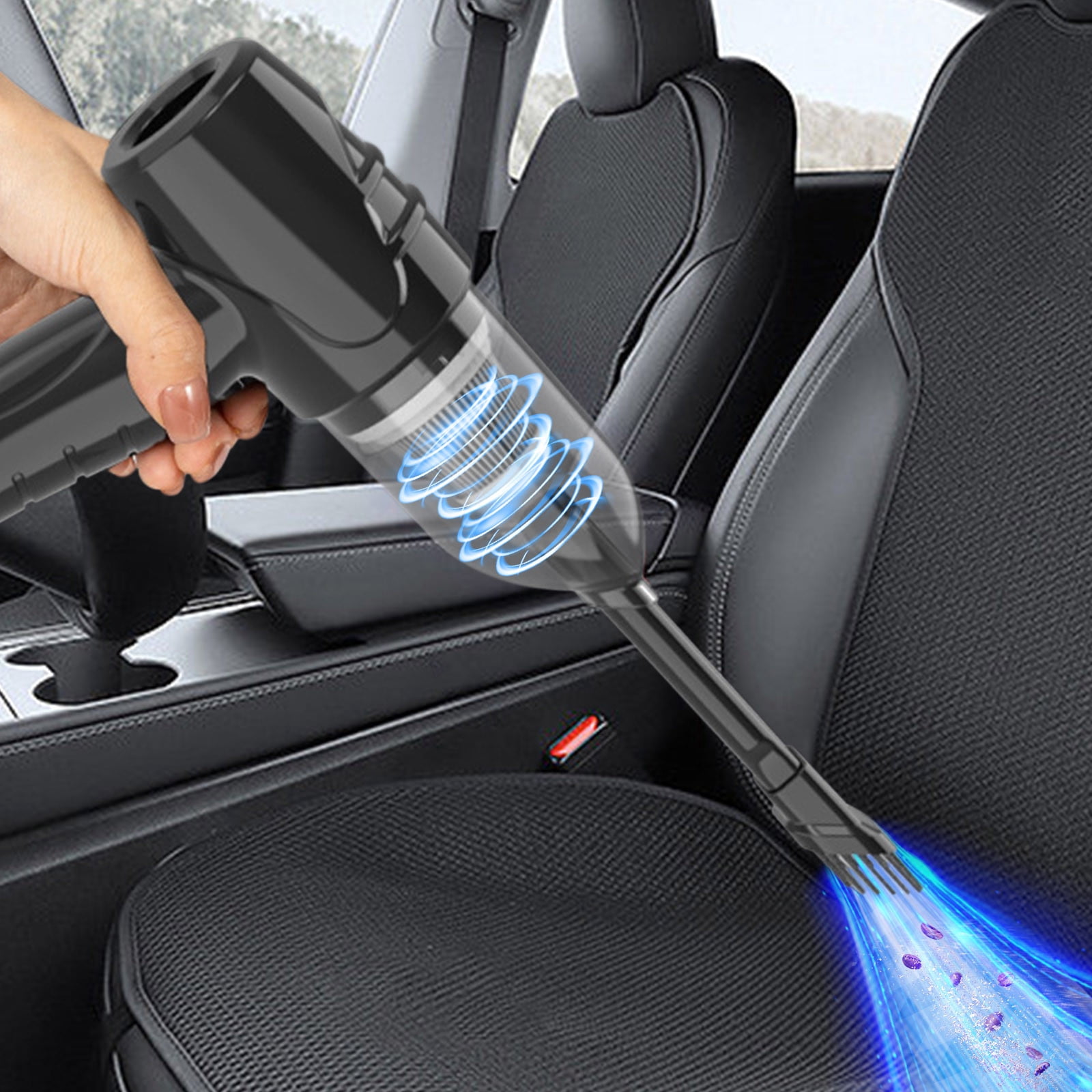 UP TO 50% OFF! YZEGDCH Cordless Vacuum Cleaner for Home Ultra-Lightweight|Powerful Suction|Bagless|Washable Filter Vacuum Cordless for Pet Hair/Carpet/Floors