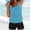 Light Blue, variant on Ayfxijin Women's Printed High Waist Modest Tankini - Split Full Coverage Bathing Suit M-XXL