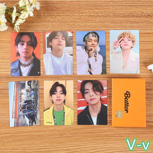 Kpop Bts Butter la misma pequeña tarjeta coleccionable juego de tarjetas Bangtan Boys Gao Jiahui unisex