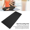 Grounding Sheet, PU Leather Reduce Pain Bed Grounding Mat Negative Ions