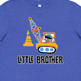 thumbnail image 4 of Inktastic Little Brother Construction Truck Boys Youth T-Shirt, 4 of 5