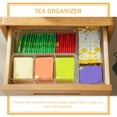 thumbnail image 2 of Tea Bag Box Tea Bag Chest Tea Bag Organizer Divided Coffee Tea Storage Chest, 2 of 6