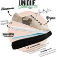 thumbnail image 5 of DOGO Wedge Sneakers for Women - Handmade and Vegan Leather Platform Sneakers for Women, Unique Chunky Sneakers Trouble Makers Design, Size 8, 5 of 5