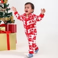 thumbnail image 4 of GYRATEDREAM Christmas Family Matching Parent-child Hoodie Pajamas Reindeer Romper One Piece Jumpsuit Pjs for Adult Kids Baby, 4 of 11