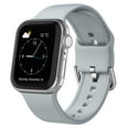 thumbnail image 1 of compatible Apple Watch SE 40mm Pin Buckle Silicone Watch Band Cheap and fine, 1 of 4