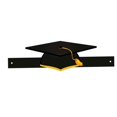 thumbnail image 5 of Pack Of 10 Paper Graduation Hat with Tassels Easy To Assemble Headwear for School Ceremonies and Celebration, 5 of 5