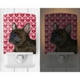 thumbnail image 2 of Caroline's Treasures SS4519CNL French Bulldog Hearts Love and Valentine's Day Portrait Ceramic Night Light, 6x4x3",, 2 of 2
