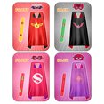 thumbnail image 1 of Capas de superhéroe para niños, niña, disfraz de cosplay de Halloween, fiesta de Navidad, kuaima kuaima, 1 of 2