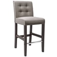thumbnail image 1 of CorLiving Antonio Tweed-Like Fabric Upholstered Indoor Bar Height Barstool with Wood Frame - Sold Individually, 1 of 4