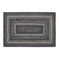 thumbnail image 3 of VHC Brands Sawyer Mill Black White Jute Rug Rect w/Pad 20x30, 3 of 7