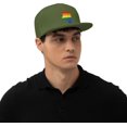 thumbnail image 6 of LGBT Flag Map of Kenya Snapback Hats for Men Women Baseball Cap Adjustable Flat Bill Sun Hat, 6 of 8