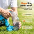 thumbnail image 5 of Light Up Water Blaster with Glowing Ring Tank, High Pressure Long Range Water Gun for Outdoor Pool Party, Backyard Summer Entertainment and Beach Games, 5 of 8