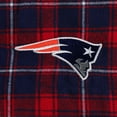 thumbnail image 4 of Men's Concepts Sport Navy/Red New England Patriots Ledger Flannel Boxers, 4 of 4