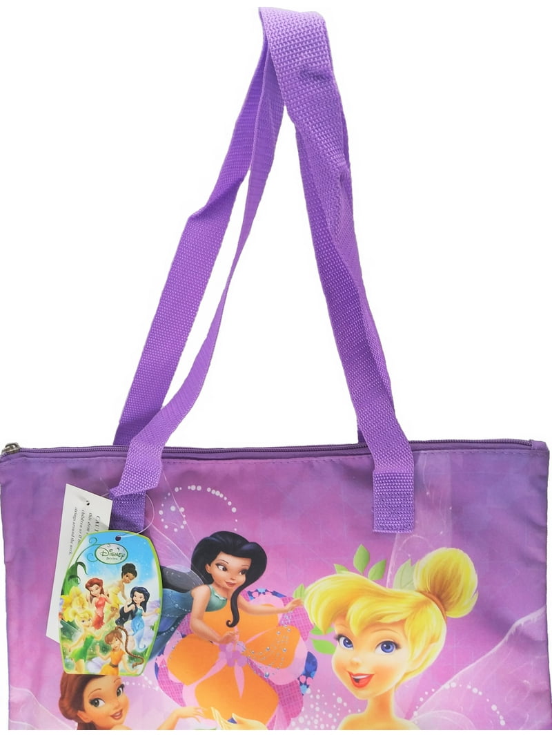 Tinkerbell and Friends Tote Shoulder Bag Purple - Walmart.com