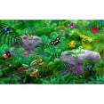 thumbnail image 1 of Wallhogs Jungle Critters Glossy Poster, 1 of 2
